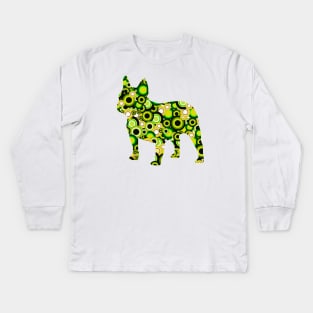 French Bulldog Kids Long Sleeve T-Shirt